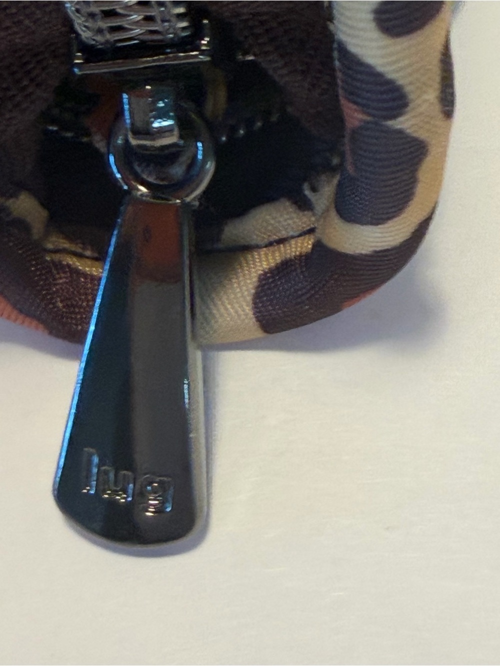 lug Sleeper Leopard Quilted Make Up Brush Zipped Case- Brown - Picture 10 of 10